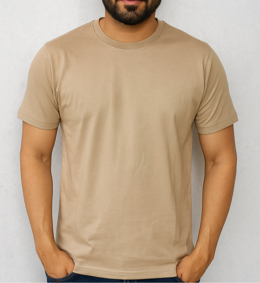 Slim Fit Plain T-Shirt